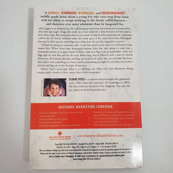 Advanced Readers Copy Ages 8-12 Grades 3-7 Uncorrected Proof Book Lot Never Read - Picture 14 of 16